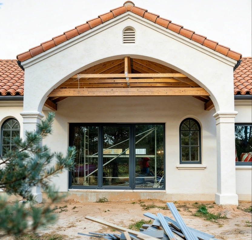 ADU construction in progress in Los Angeles showcasing craftsmanship by Premier ADU LA