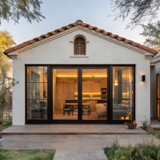 Modern attached ADU in Los Angeles designed to increase property value and rental income